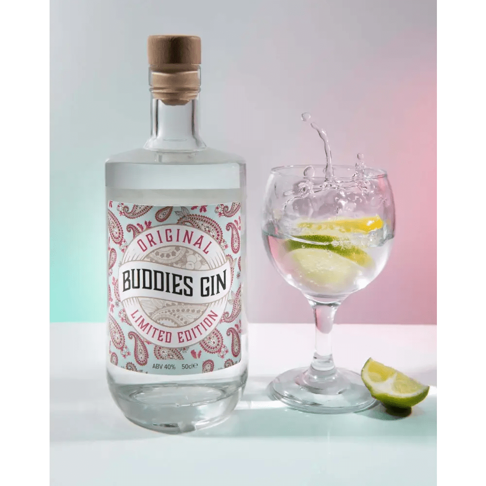 Buddies Gin: 50cl Premium Small Batch Craft Gin - Buddies Gin