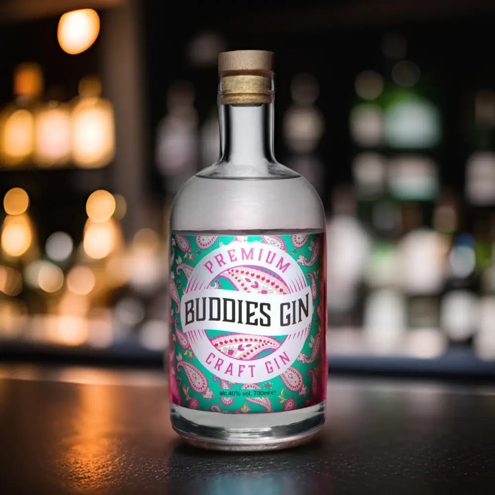 Buddies Gin 70cl: Premium Small Batch Craft Gin - Buddies Gin