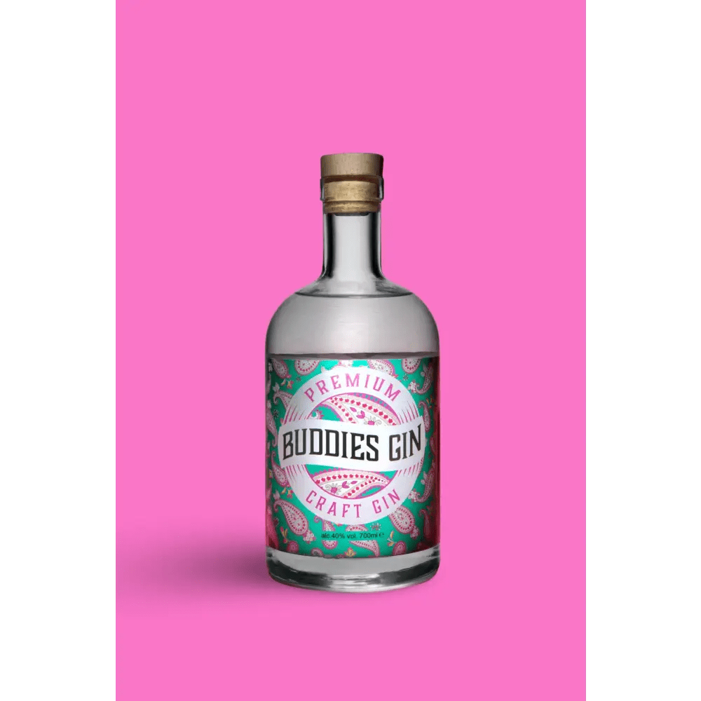 Buddies Gin 70cl: Premium Small Batch Craft Gin - Buddies Gin