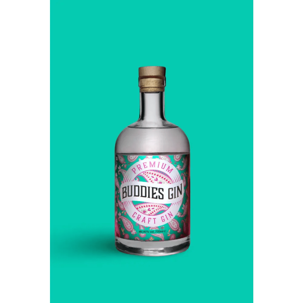 Buddies Gin 70cl: Premium Small Batch Craft Gin - Buddies Gin